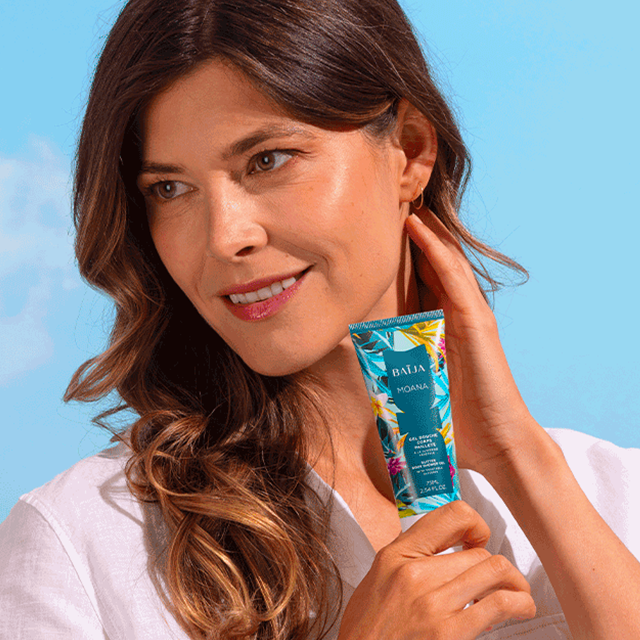 Gel Douche Corps Pailleté MOANA Fleur de Tiaré