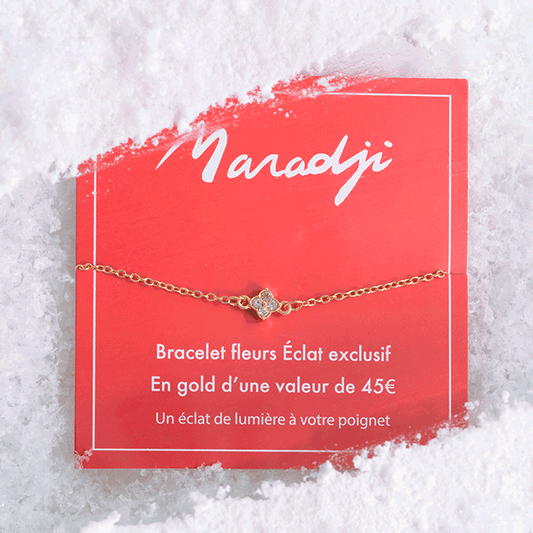 Bracelet Fleurs Éclat Scintillant de la marque Maradji photo 2