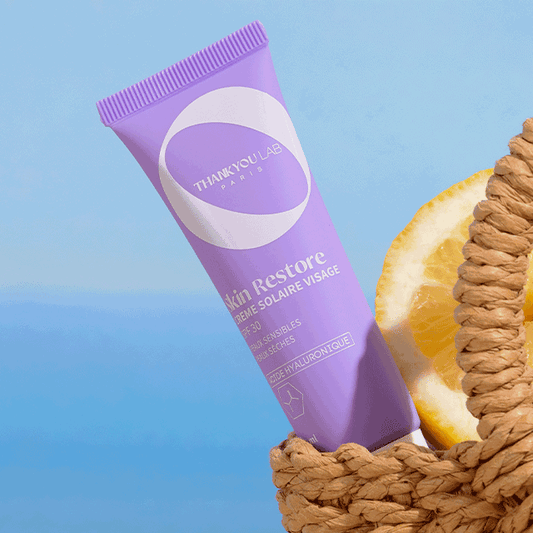 Crème Solaire Visage SPF 30 à l'Acide Hyaluronique de la marque Thank you lab photo 2