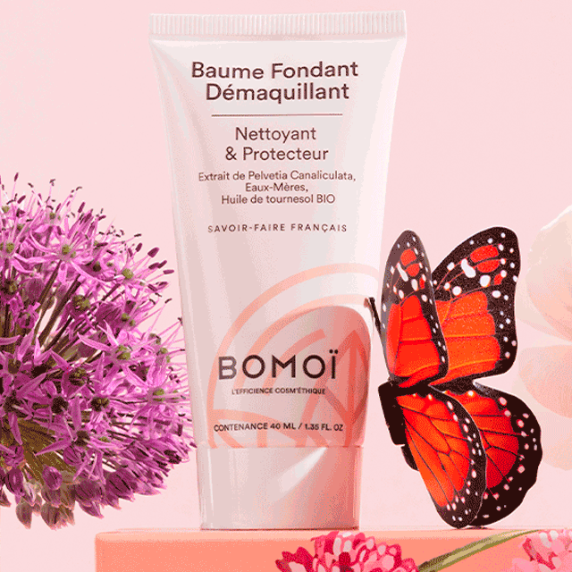 Baume Fondant Démaquillant 2-en-1 Nettoyant & Protecteur de la marque BomoÏ photo 1