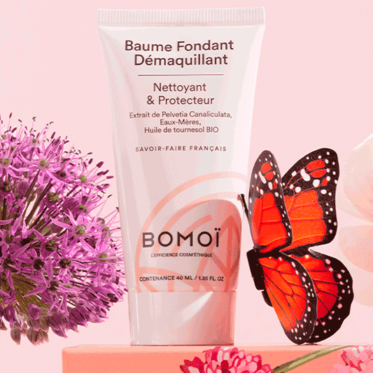 Baume Fondant Démaquillant 2-en-1 Nettoyant & Protecteur de la marque BomoÏ photo 1