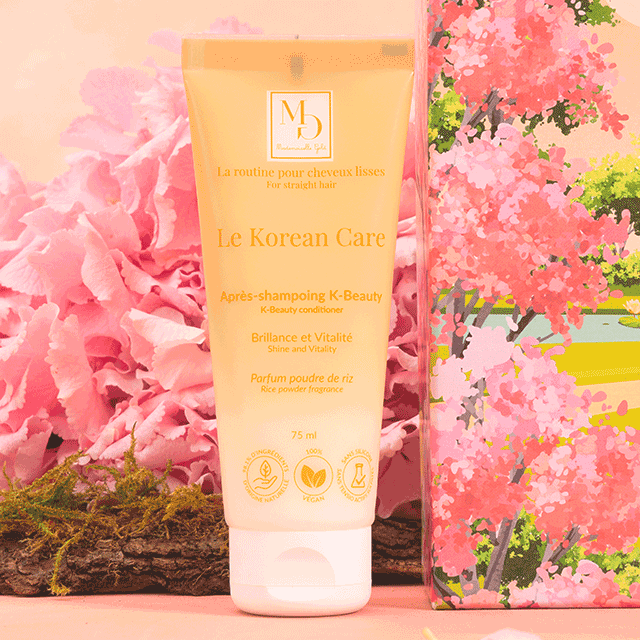 Après-Shampoing Korean Care Brillance Vitalité Lait de Riz
