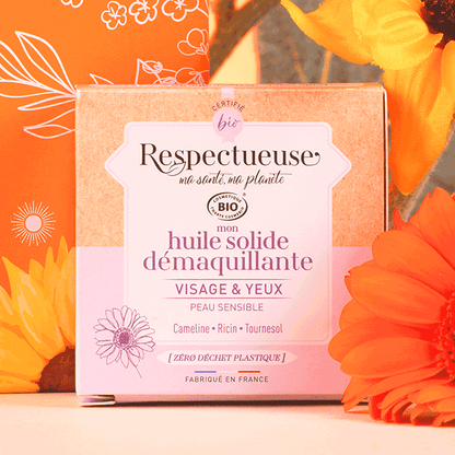 RESPECTUEUSE - Huile Démaquillante Solide Voile Lumineux photo 1