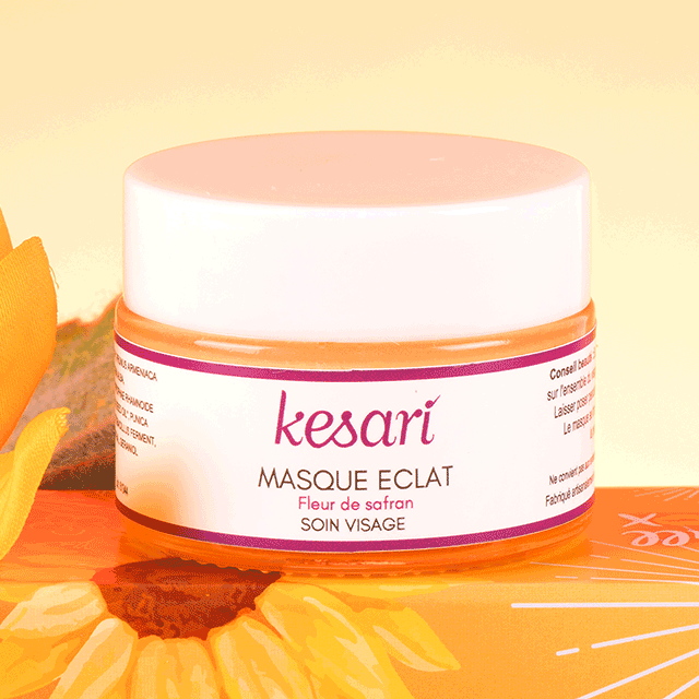 KESARI - Masque Nuit Éclat Fleur de Safran photo 1