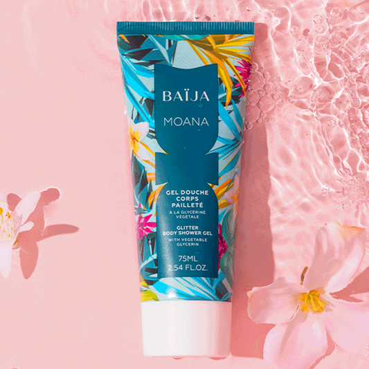 Gel Douche Corps Pailleté MOANA Fleur de Tiaré