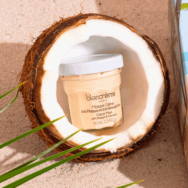 BLANCRÈME - Masque Crème sorbet Mangue & Noix de Coco photo 1
