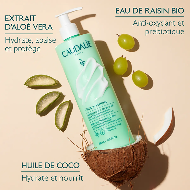Lait Réparateur Après-Soleil à l'Aloe Vera