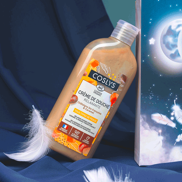 COSLYS - Crème Baume de Douche Châtaigne & Caramel photo 1