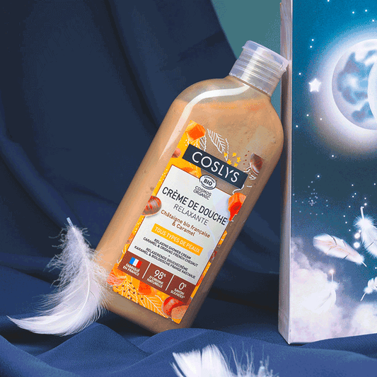 COSLYS - Crème Baume de Douche Châtaigne & Caramel photo 1