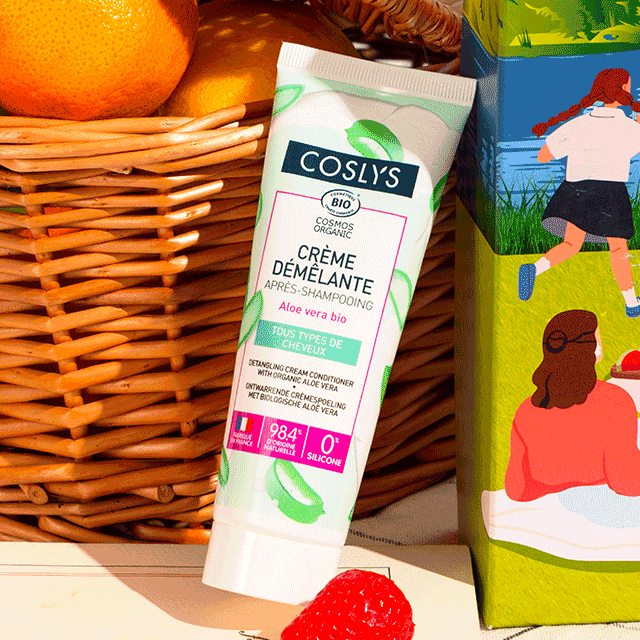 COSLYS - Crème Démêlante Après-Shampooing à l'Aloe Vera photo 1