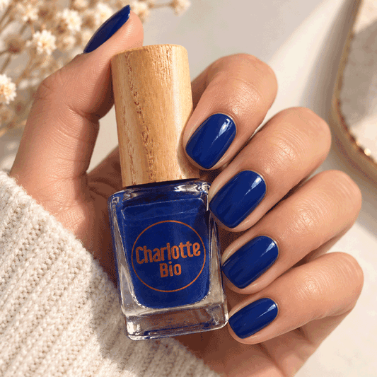 Vernis à Ongles Vegan Bleu Foncé