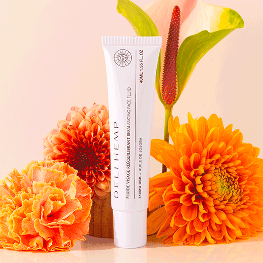 DELI HEMP - Fluide Crème Visage Rééquilibrant et Hydratant au CBD photo 2