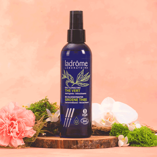 Eau Florale Visage + Eau de Rinçage Cheveux Thé Vert