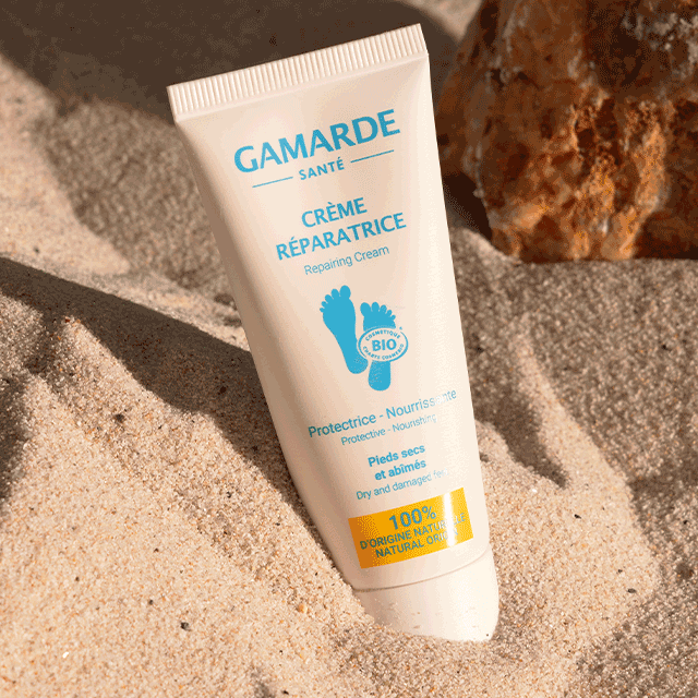 Crème Pieds Réparatrice Beurre de Karité & Huile d’Argan