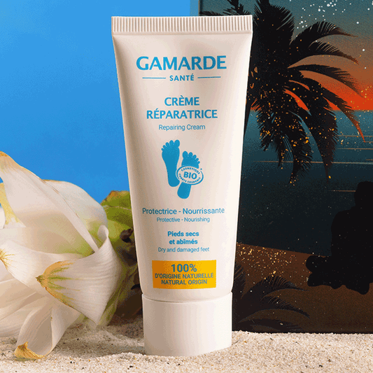 Crème Pieds Réparatrice Beurre de Karité & Huile d’Argan