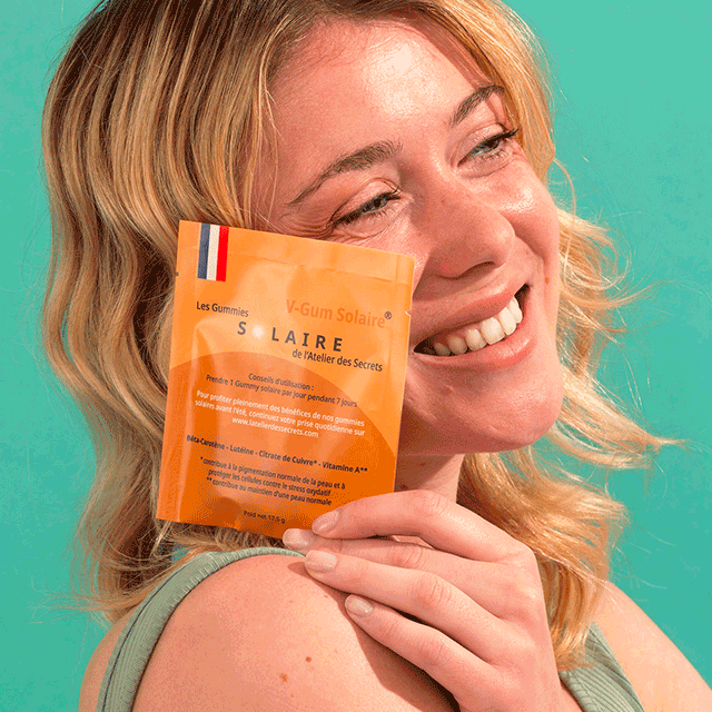 L'ATELIER DES SECRETS - Gummies Solaire Béta-Carotène + Vitamine A