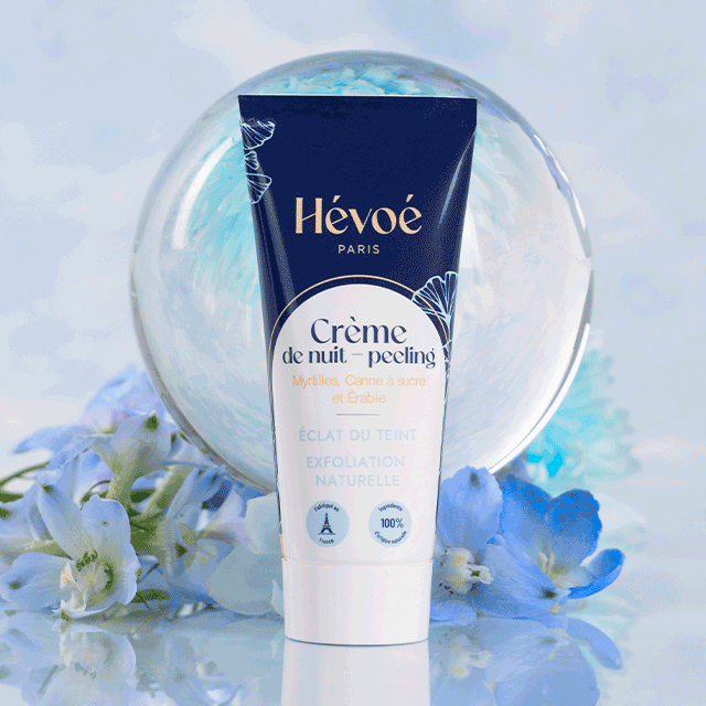 Crème de Nuit Peeling AHA Extrait de Myrtille de la marque HÉvoÉ paris photo 2