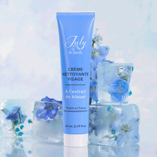 Crème Nettoyante Visage Extrait de Bleuet de la marque July of st barth photo 2