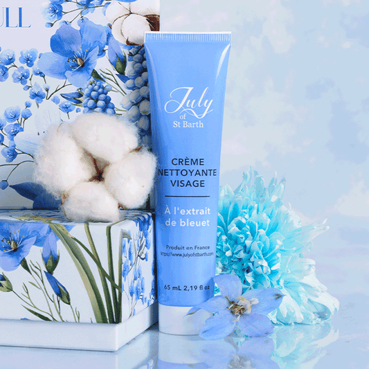 Crème Nettoyante Visage Extrait de Bleuet de la marque July of st barth photo 1