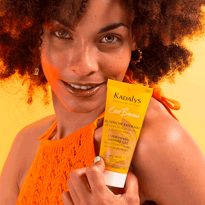 KADALYS - Gel Douche Exfoliant Banane Jaune & Éclat de Noix de Coco photo 3
