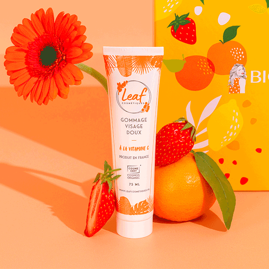 LEAF COSMÉTIQUES - Gommage Visage Doux à la Vitamine C photo 1