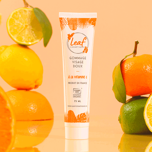 LEAF COSMÉTIQUES - Gommage Visage Doux à la Vitamine C photo 2