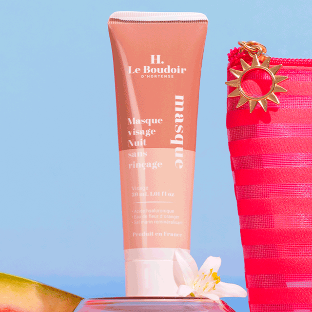 Masque Visage Nuit Sans Rinçage Acide Hyaluronique