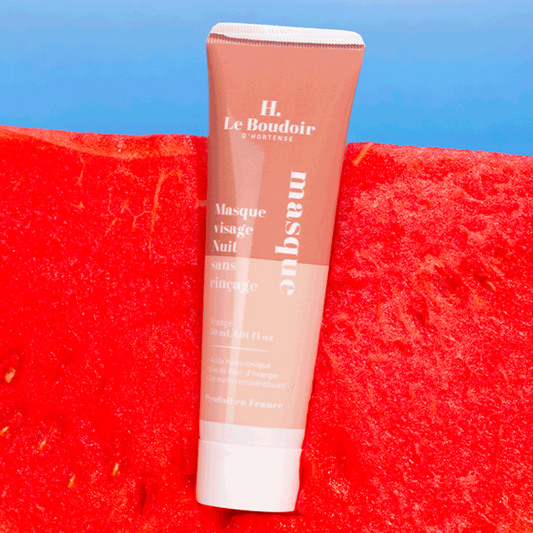 Masque Visage Nuit Sans Rinçage Acide Hyaluronique