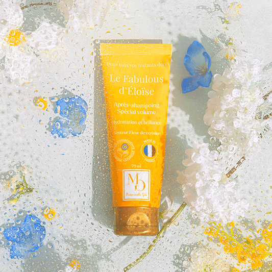 MADEMOISELLE GOLD - Après-Shampoing Volume [ Kératine Végétale + Vitamine E ] photo 2
