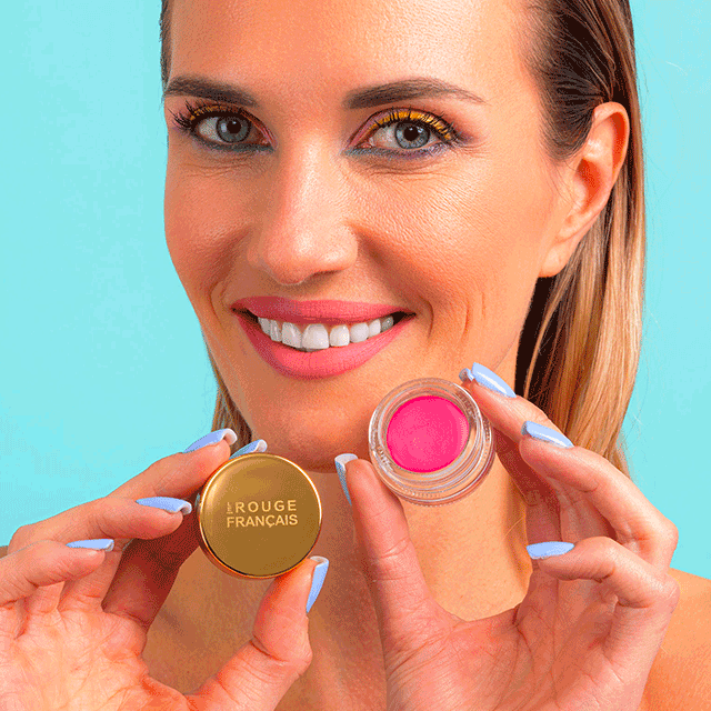LE ROUGE FRANCAIS - Cheek & Lips (2-en-1 : Blush Crème + Rouge à Lèvres) photo 3