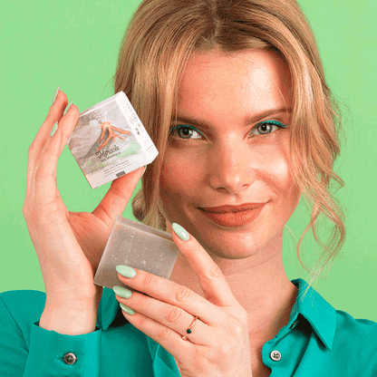 SAVON STORIES - Nettoyant Visage Solide à l'Argile Verte « Miracle des Minéraux » photo 3