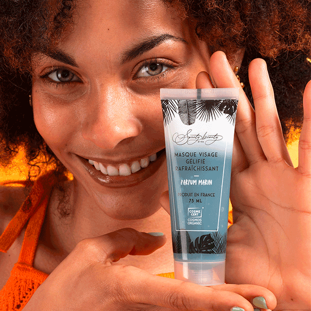 SWEETY BEAUTY BY PAO - Masque Visage Bleu Gelifié et Rafraichissant photo 3