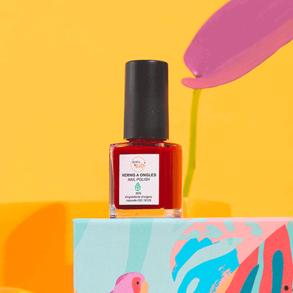 BORN TO BIO - Vernis à Ongles Rouge Cerise photo 1