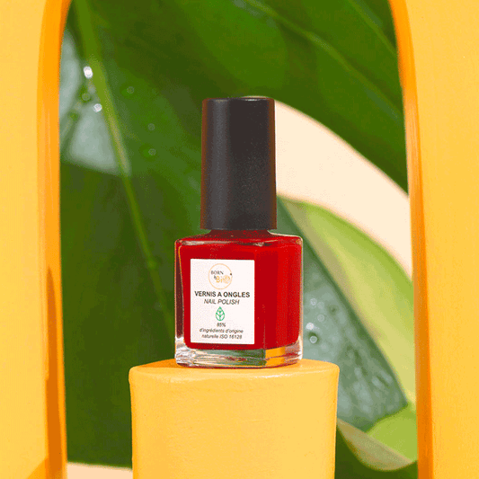 BORN TO BIO - Vernis à Ongles Rouge Cerise photo 2
