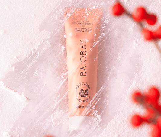 BAIOBAY - Soin Exfoliant 2-en-1 Visage & Lèvres