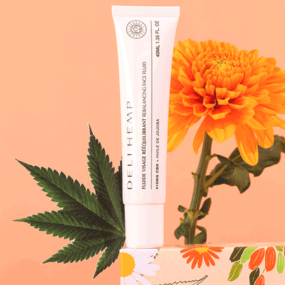 DELI HEMP - Fluide Crème Visage Rééquilibrant et Hydratant au CBD photo 1