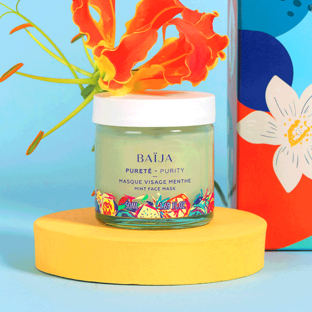 BAÏJA - Masque Cocooning Visage Menthe Pureté & Hydratation photo 1