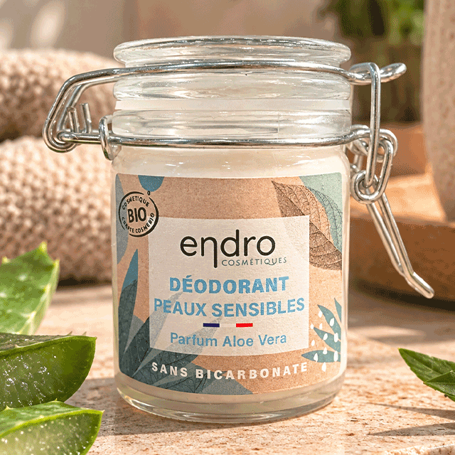 Déodorant Baume Peaux Sensibles Aloe Vera