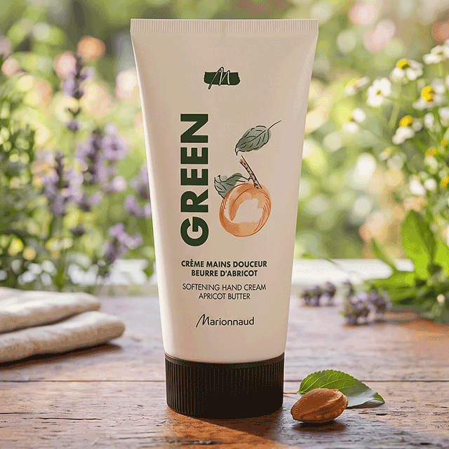 Crème Mains Douceur au Beurre d’Abricot Green