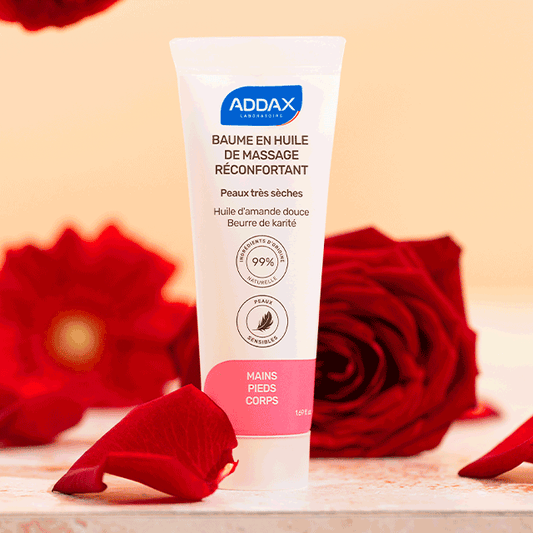 Baume Multi-Usages en Huile de Massage Texture Miel de la marque Addax laboratoire photo 2