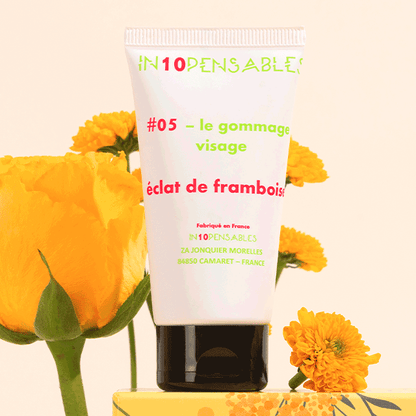Gommage Visage aux Pépins de Framboise [Prépare votre visage au bronzage] de la marque In1opensables photo 1