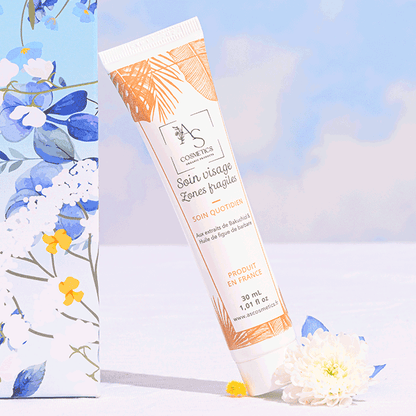 AS COSMETICS - Soin Visage Zones Fragiles [ Bakuchiol + Huile de Figue de Barbarie ] photo 1