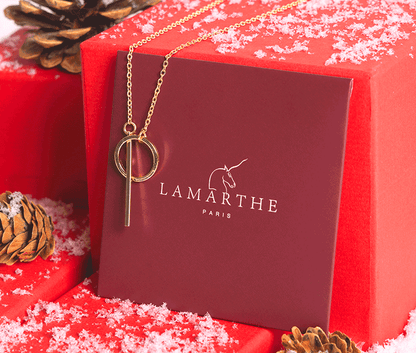 LAMARTHE PARIS - Collier Festif Doré Vienne