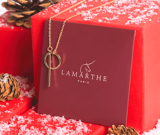 LAMARTHE PARIS - Collier Festif Doré Vienne