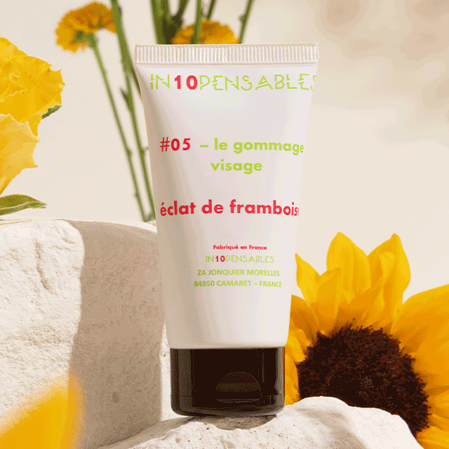 Gommage Visage aux Pépins de Framboise [Prépare votre visage au bronzage] de la marque In1opensables photo 2