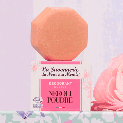 Déodorant Solide Néroli Poudré de la marque La savonnerie du nouveau monde photo 1