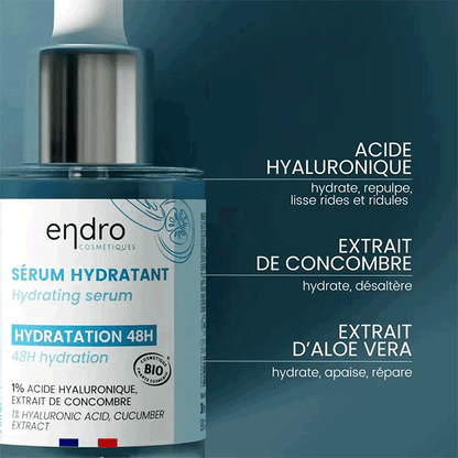 Sérum Hydratant Nuit - 1% d'Acide Hyaluronique de la marque Endro cosmÉtiques photo 3