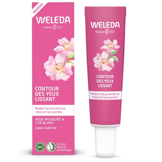 Contour des Yeux WELEDA Lissant Rose Musquée & Thé Blanc